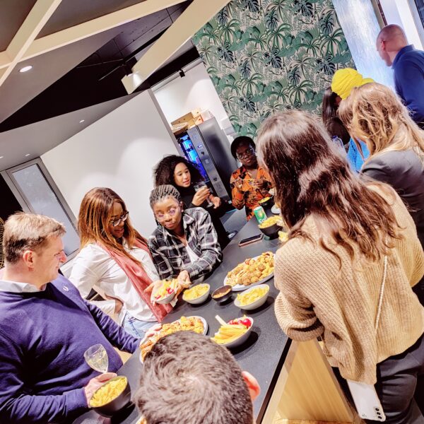 iCredit team op een afterwork