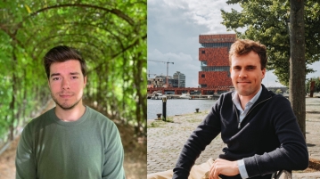 Finance consultant Xander en Vincent